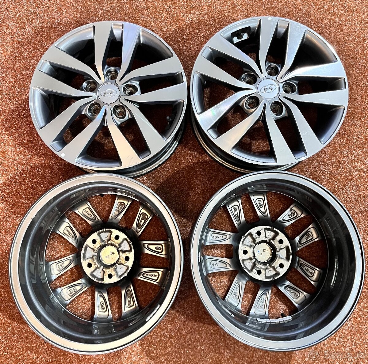 5x114.3 R16 originál disky Hyundai i30 - 14