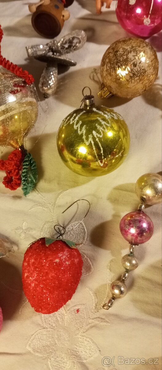 Retro vánoční ozdoby - 14