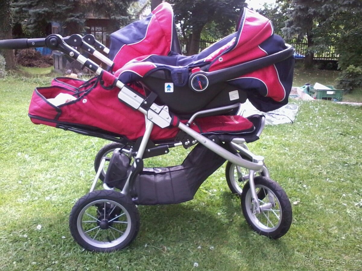 Prodám kočárek pro dvojčata - 14
