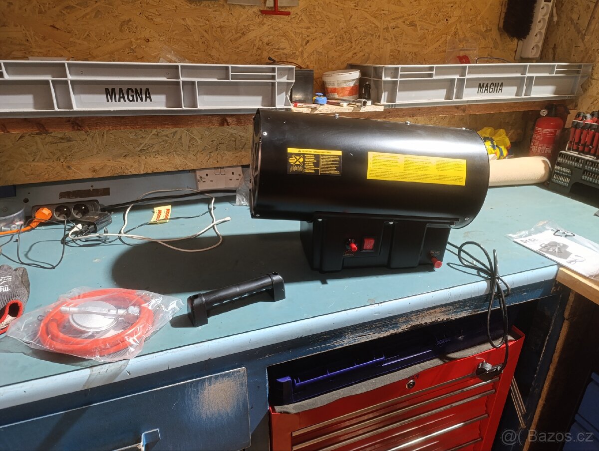 Plynové topidlo Dřel 30kw - 14