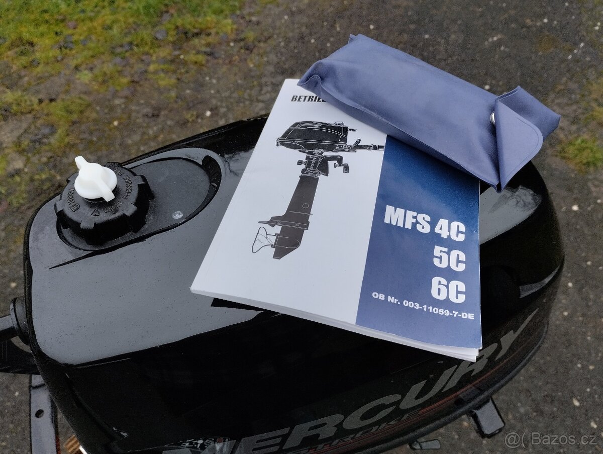 Lodní motor Mercury 5Ps 4Takt - 1A top stav - 14