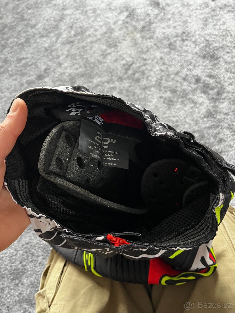 2x Dětské Mx enduro kalhoty Alpinestars Thor vel 22 - 24 - 14