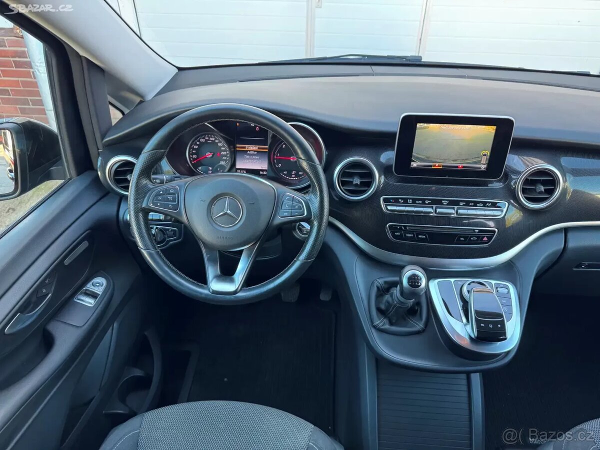 Mercedes V200 XL 2.2CDI,8.míst,kamera,serviska,2016 - 14