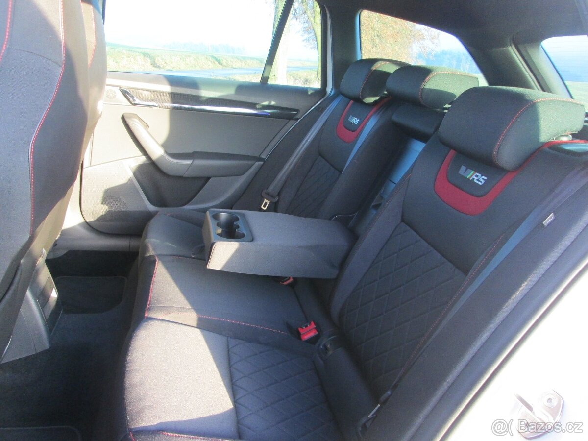 Škoda Octavia III RS 169KW manuál 93000km Navi Full Led 1.ma - 14