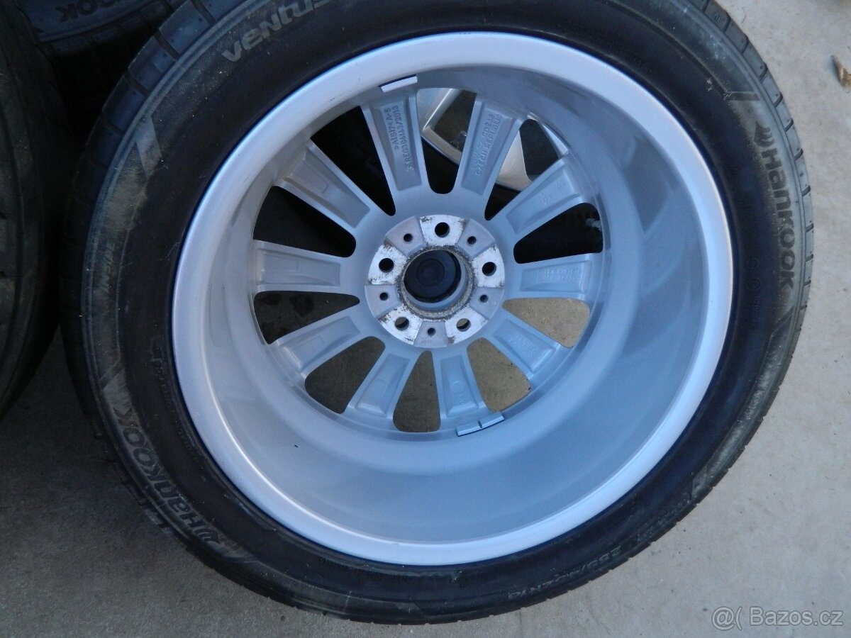 alu kola 5x120+letní pneu r18,Transporter t5/T6 - 14