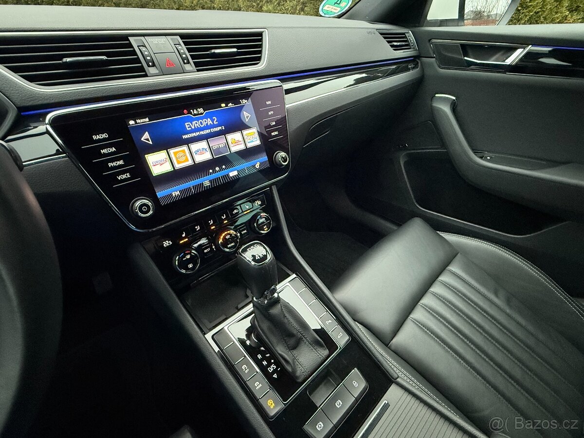 ŠKODA SUPERB 2.0 TDi 140kW 4x4 DSG 7° L&K /108.358km/ Matrix - 14