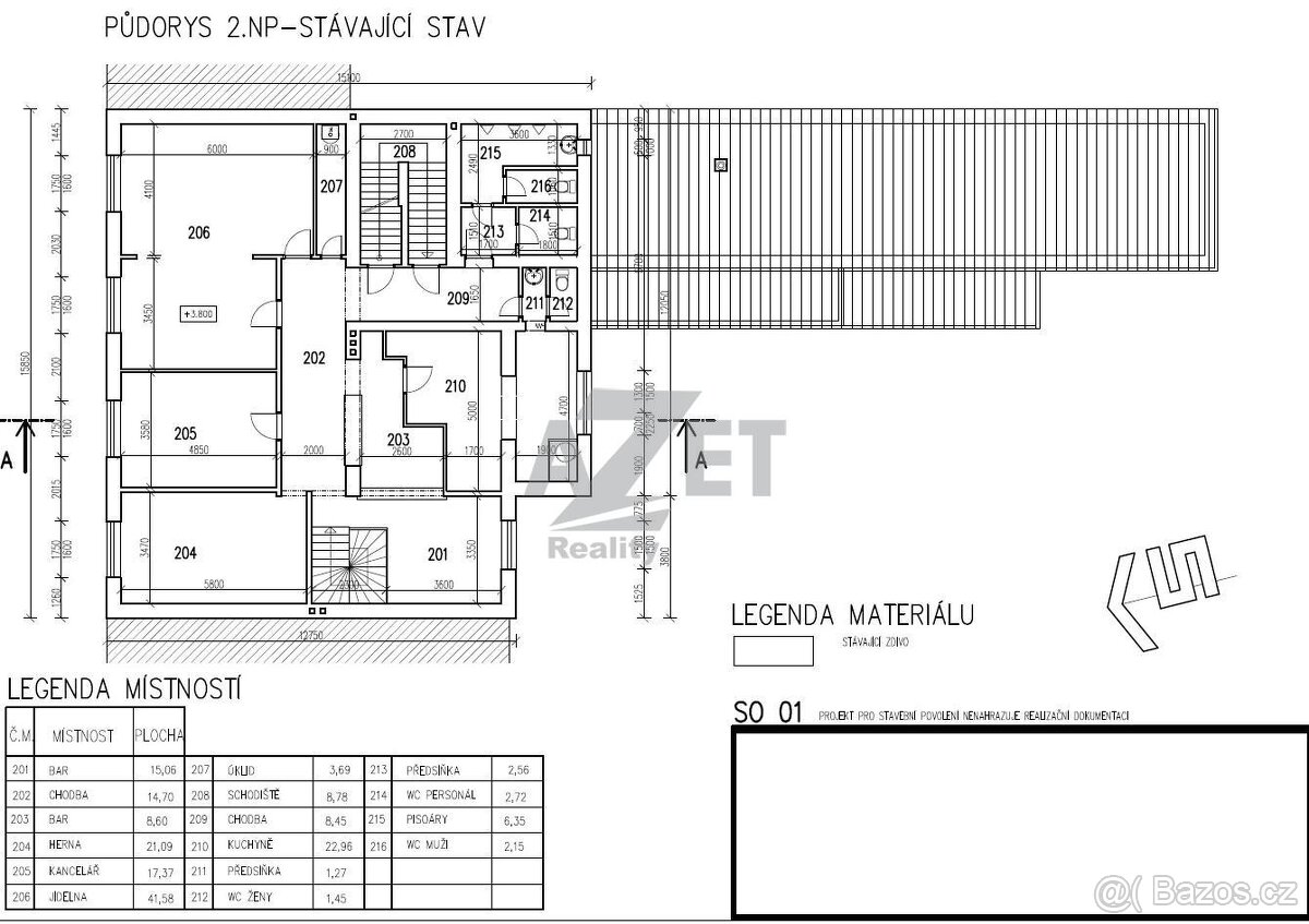 Prodej, Pension 747 m2, Kunovice - 14