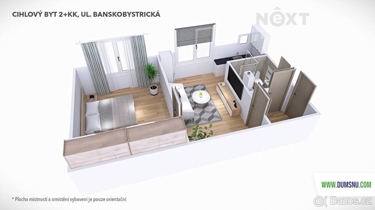 Prodej byt 2+kk, 40㎡ - 14