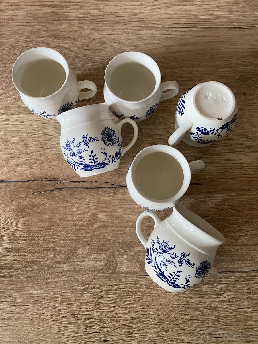 hrnek hrneček cibulák buclák hrnečky na chalupu malované - 14