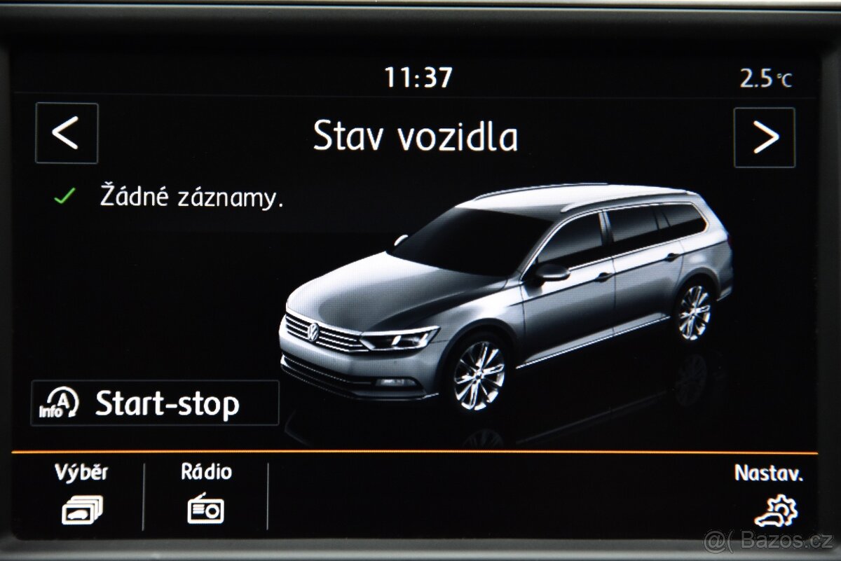 Volkswagen Passat b8 2.0 TDi CR,DKLIMA,VÝHŘEV,TEMP,1.MAJITEL - 14