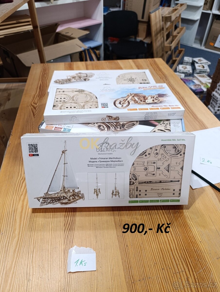 Dřevěné Stavebnice & Puzzle. - 14