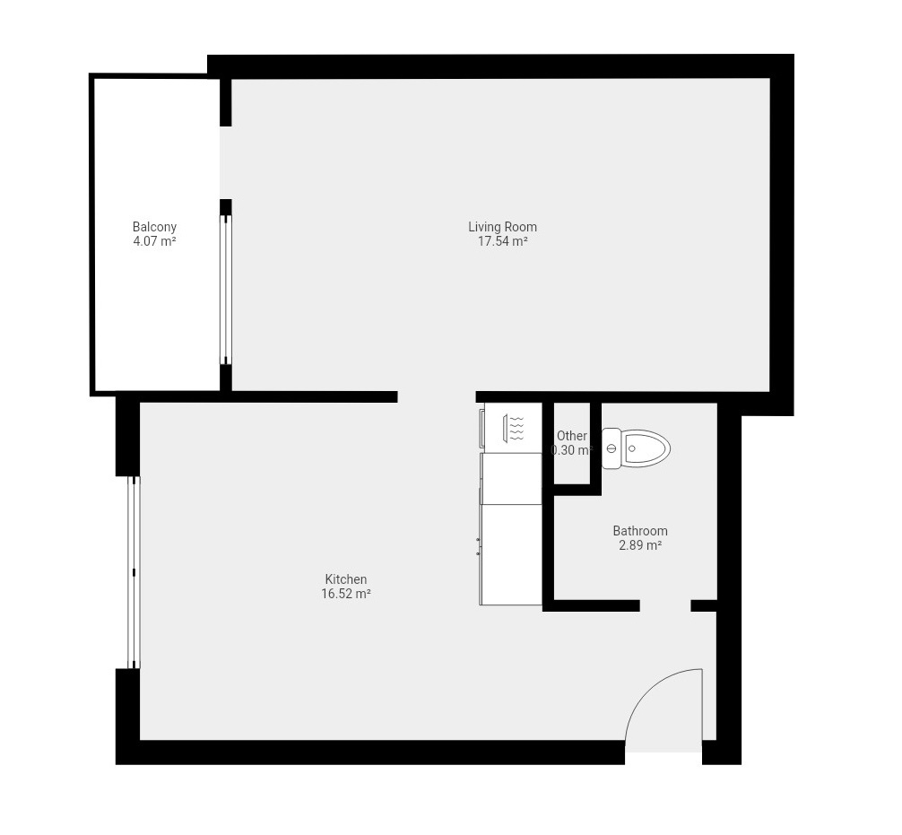 Prodej, 1+1 42 m2, Švabinského, Sokolov - 14