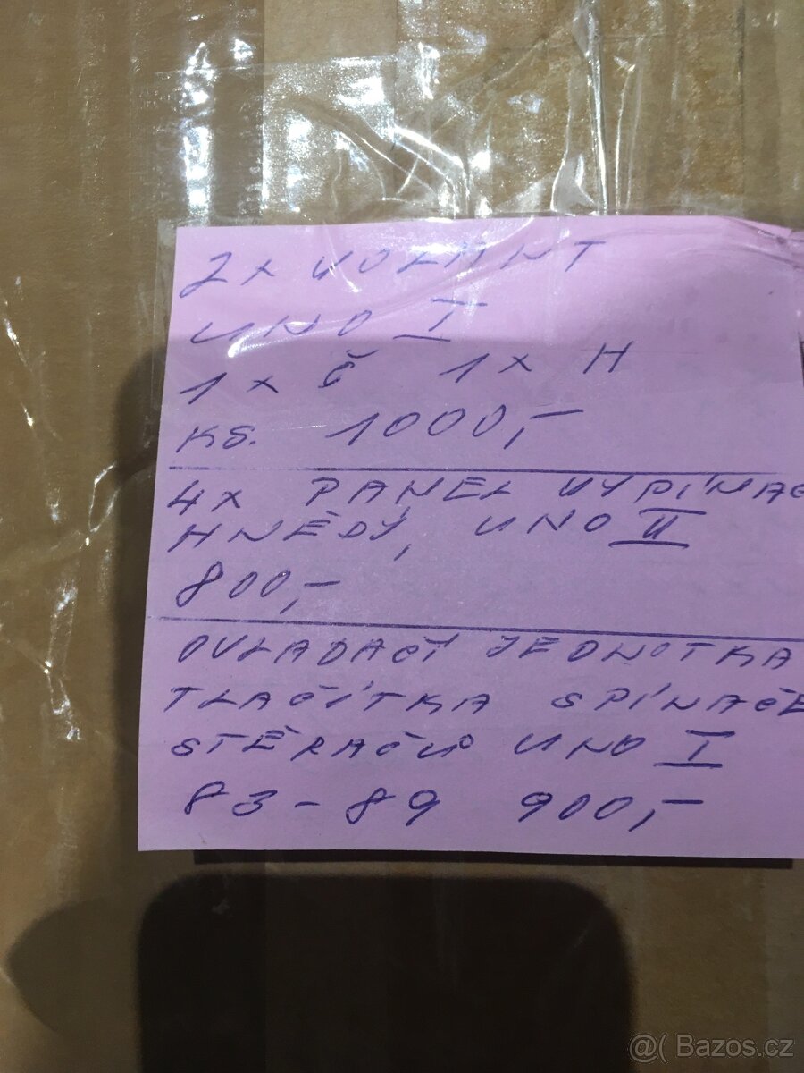 Prodám díly interiéru Fiat UNO, Fiorino - 14