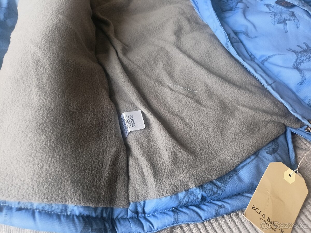 Nová dětská zimní bunda parka, vel.128 - 14
