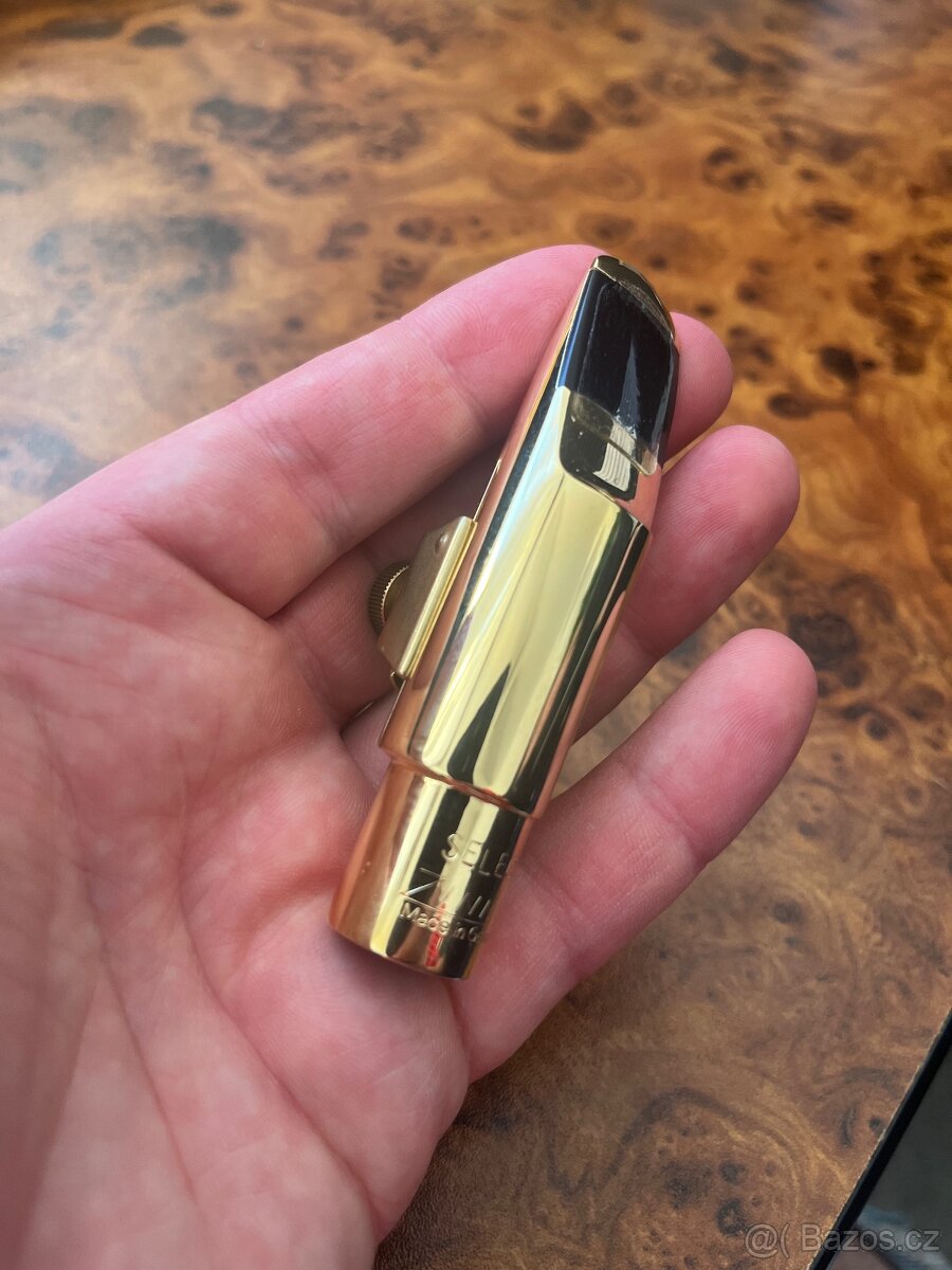 Predám vintage raritnú hubicu Zinner select 9 alt saxofón - 14