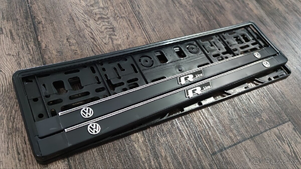 3D drzaky SPZ s chromem - 14