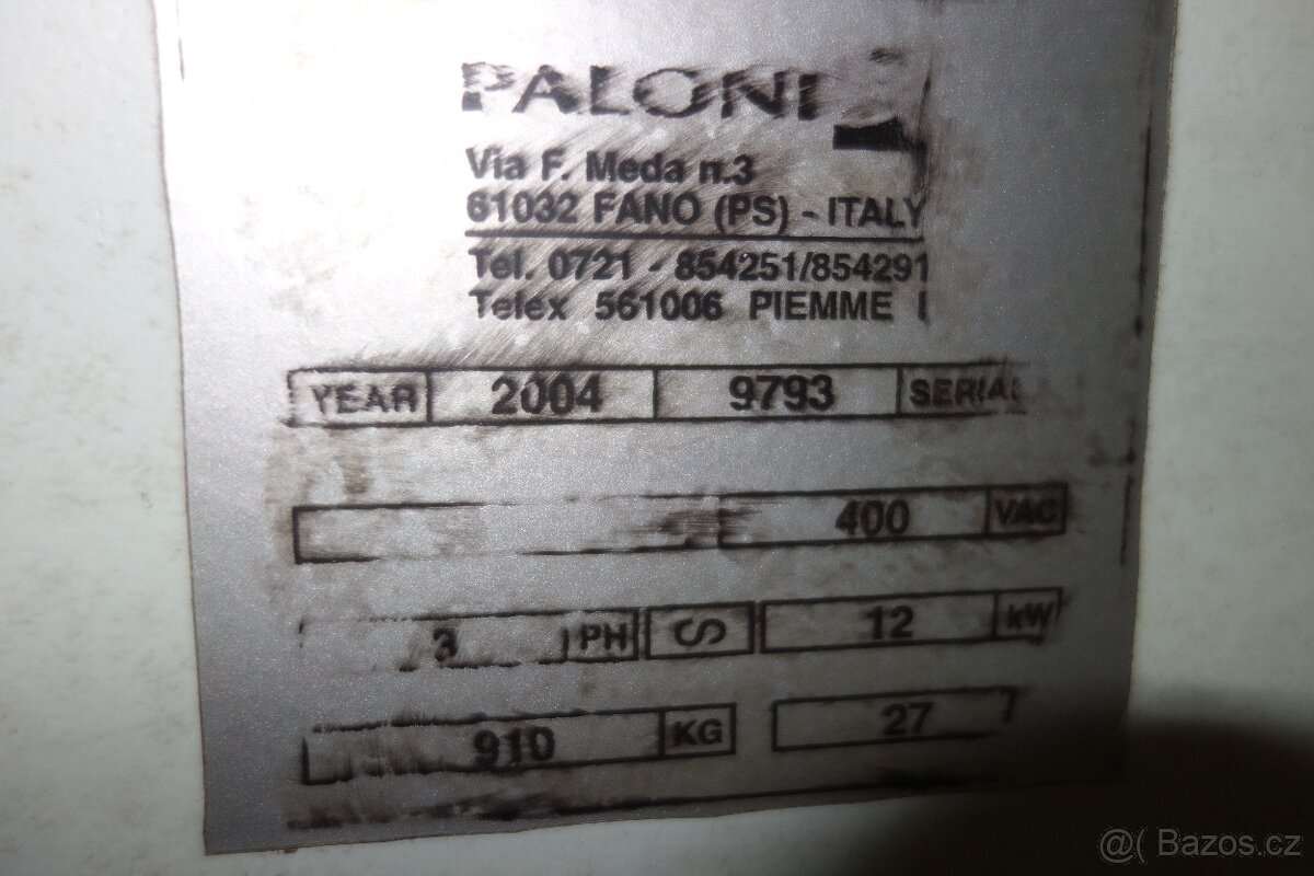 Spodní fréza – obráběcí centrum PAOLONI T 150 P - 14