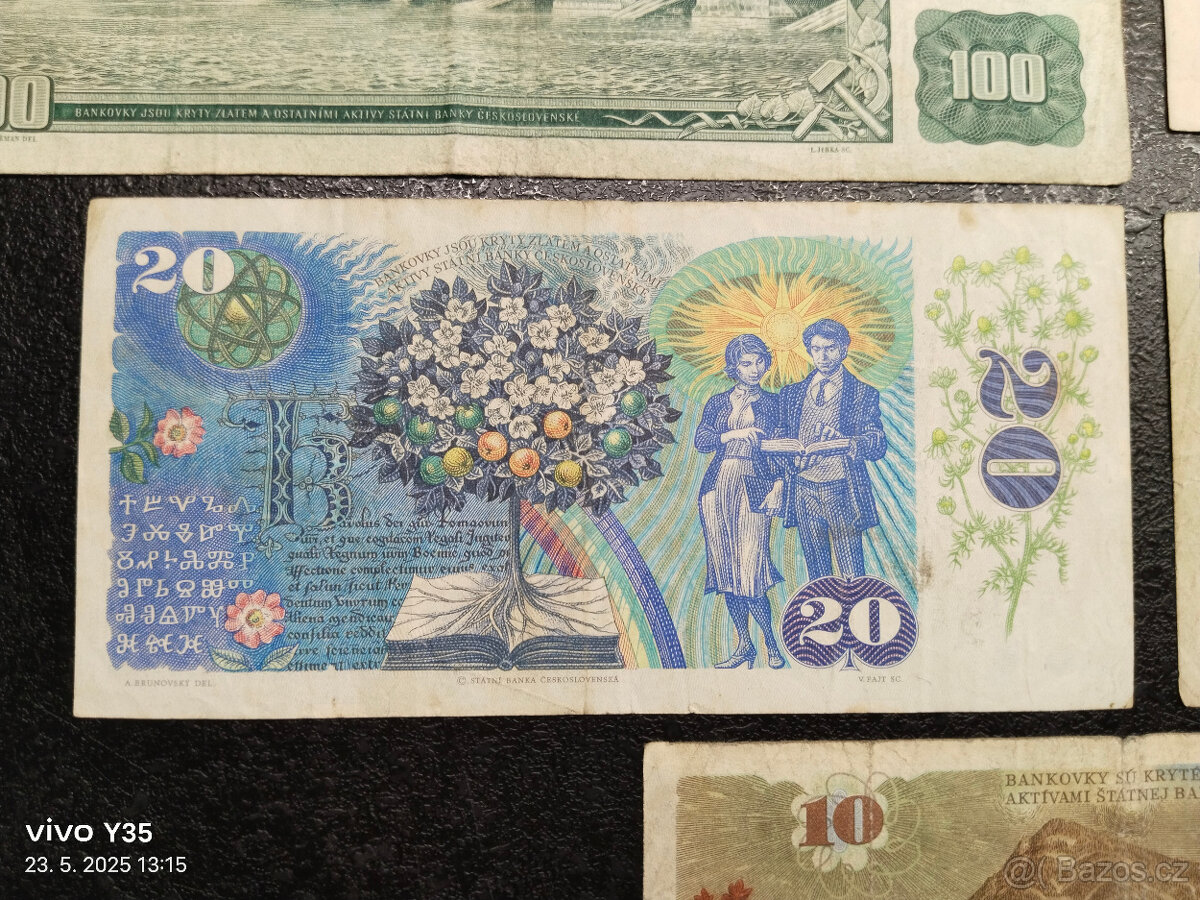 Bankovky Československo 1961 - 1988 - 14