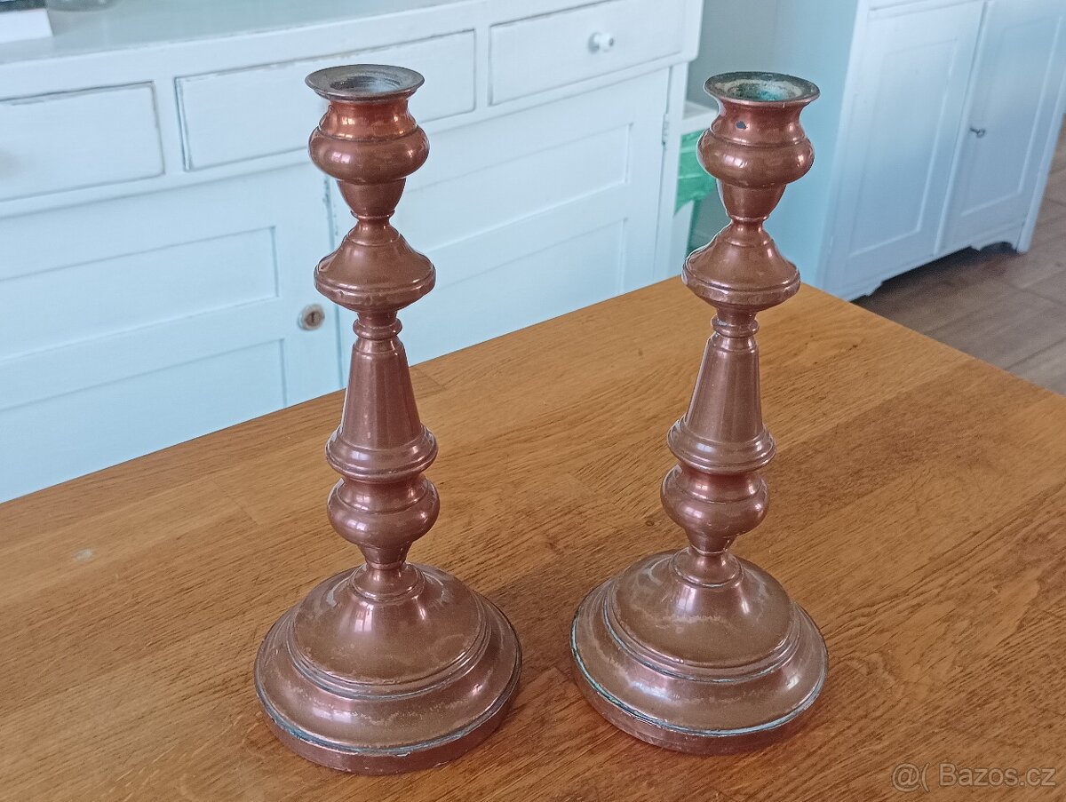 POMĚDĚNÉ PÁROVÉ SVÍCNY - 14