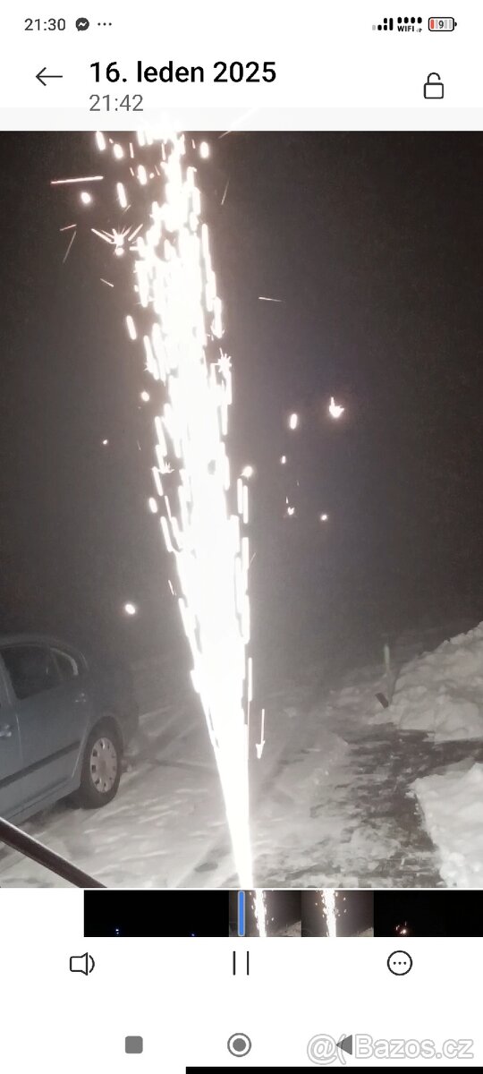 Spark - studený ohňostroj -různé výkony - 14