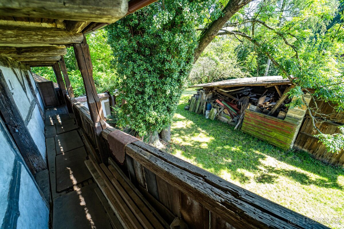 Skalsko, prodej roubenky o zast. pl. 135 m2 na pozemcích 3. - 14