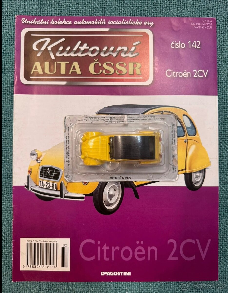 Legendární automobily, Kultovní auta ČSSR, Deagostiny - 14