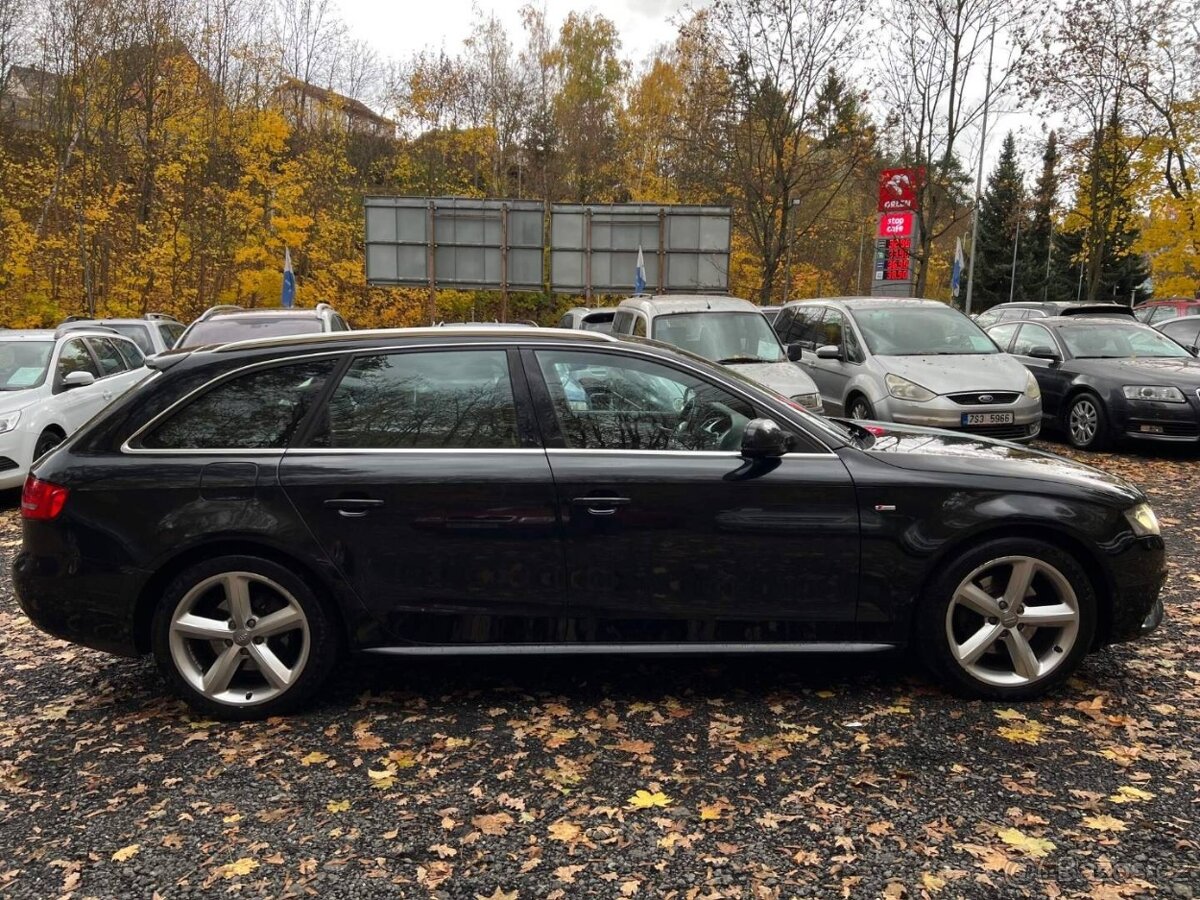 Audi A4 B8 Avant Quattro 2.0 TDI 105 kW 4x4 klima 3x S-line - 14