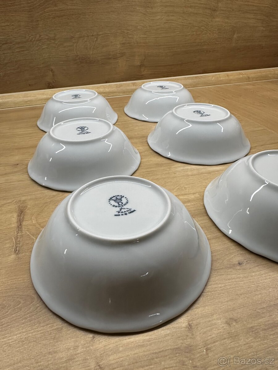 Cela sada 6 kusů misek Praha na kompot 14cm - 14