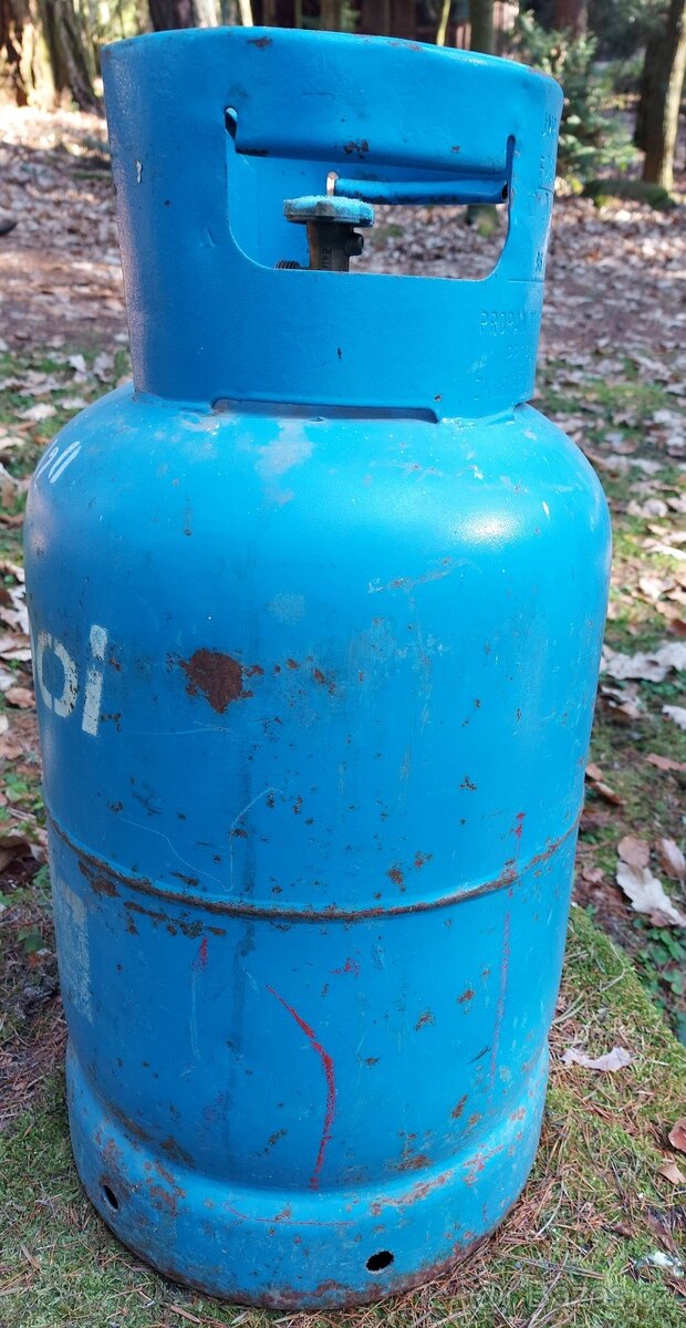 2x propanbutan lahev, 10kg - 14