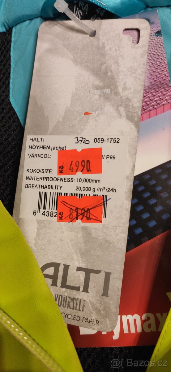 Dámská lyžařská bunda Halti vel.L - 14