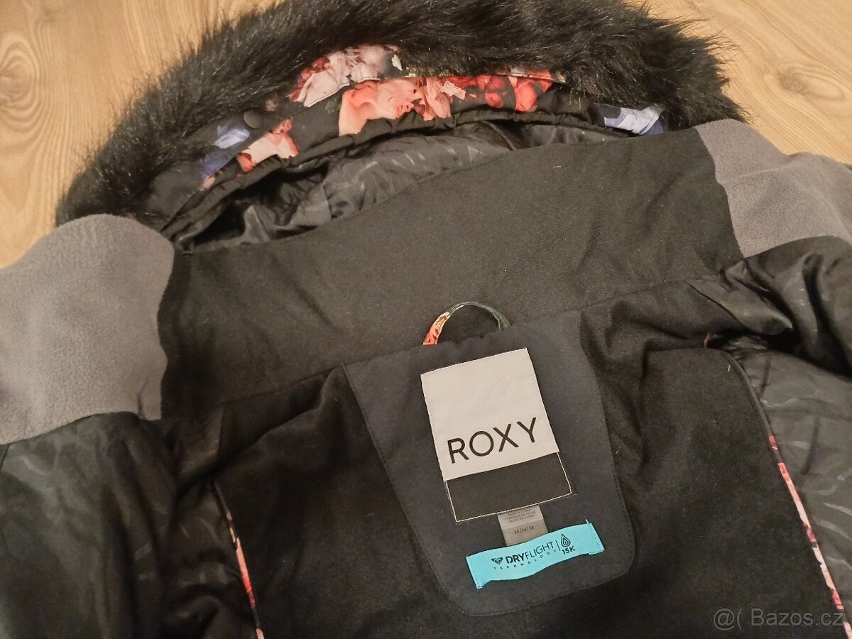 Lyzarska či snowboardová bunda ROXY s kožešinovým límcem - 14