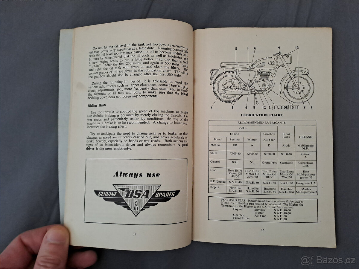 Jawa, ČZ, MZ, BSA - katalogy ND, servisní příručky, manuály - 14