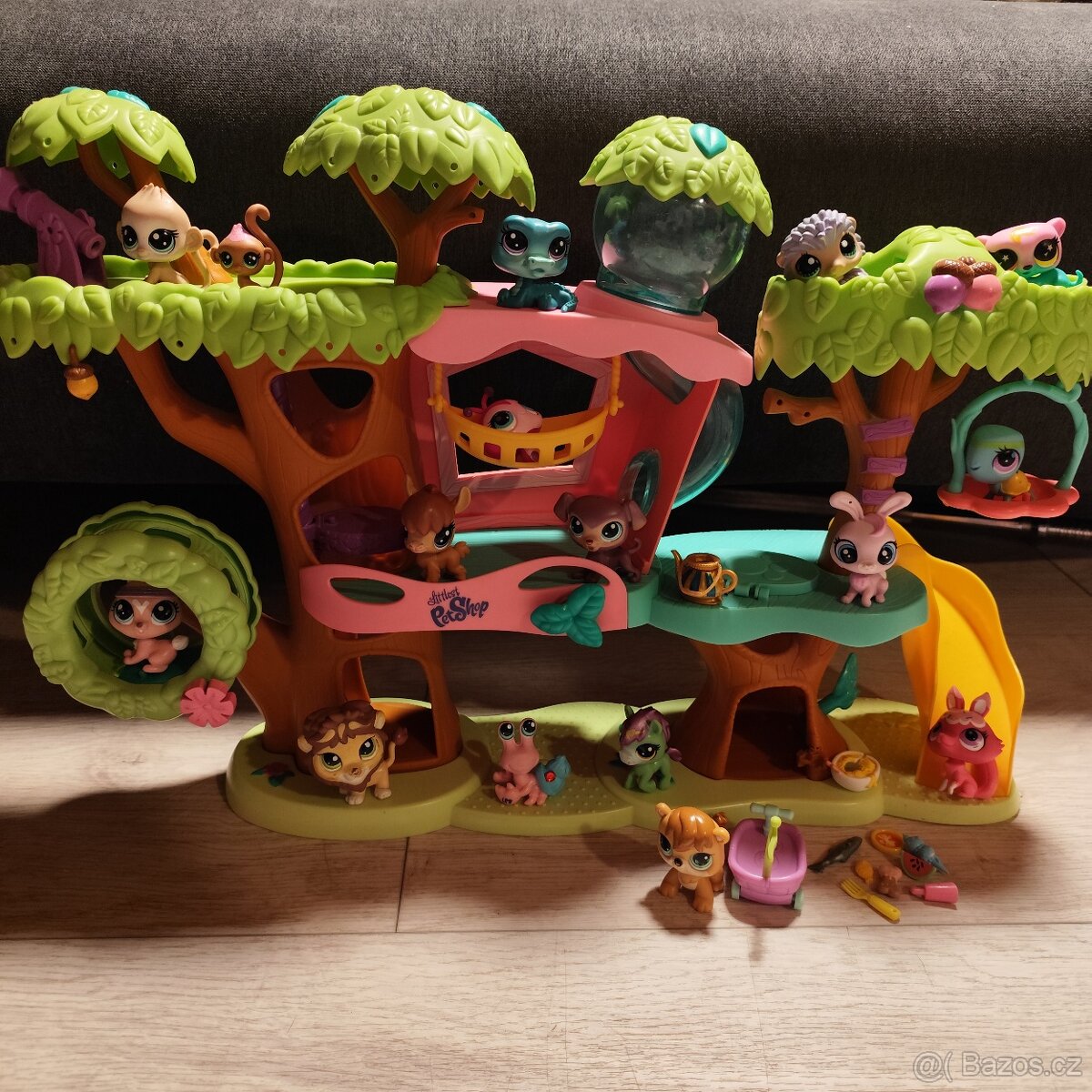 LPS stromový domeček zvířátka a doplňky - 14