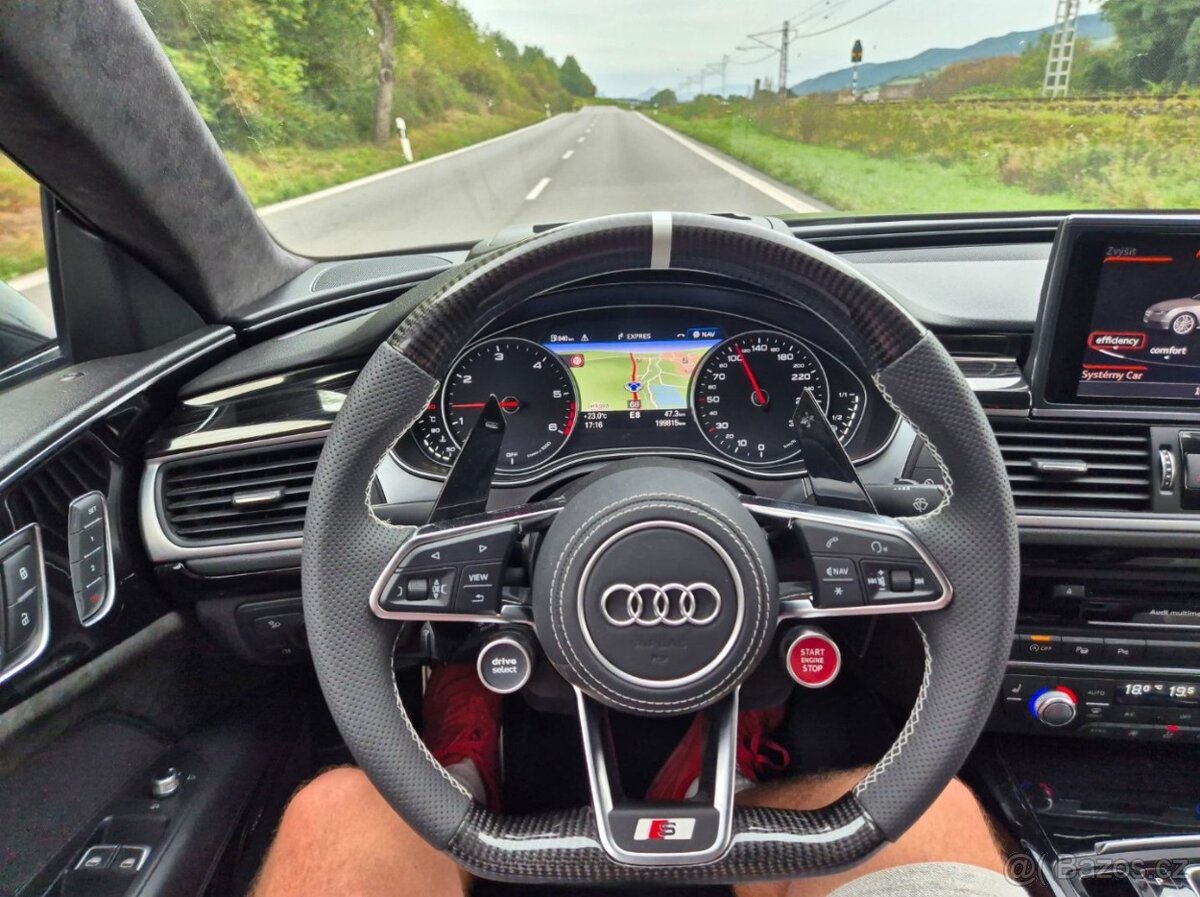 AUDI R8 VOLANT SPORTOVY - START/STOP DRIVE SELECT - 14