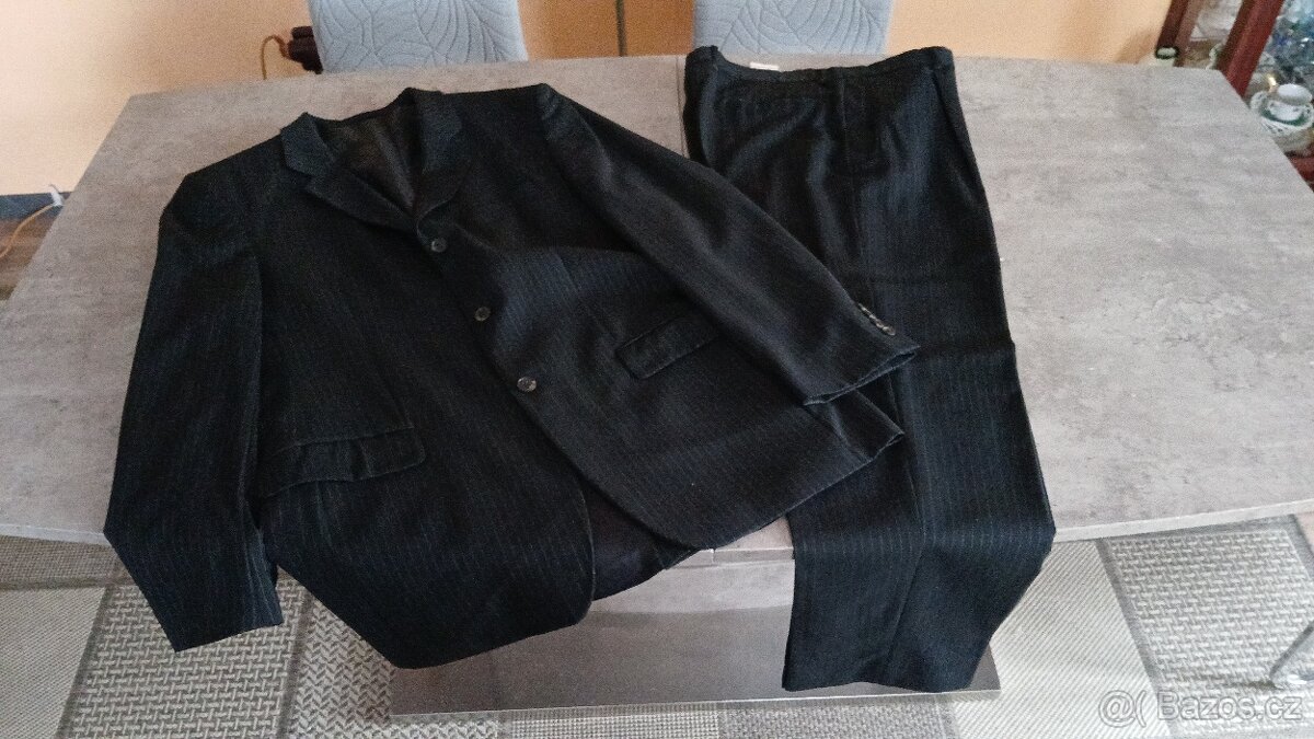 Luxusní pánský oblek Paolo Negrato vel.L - 14