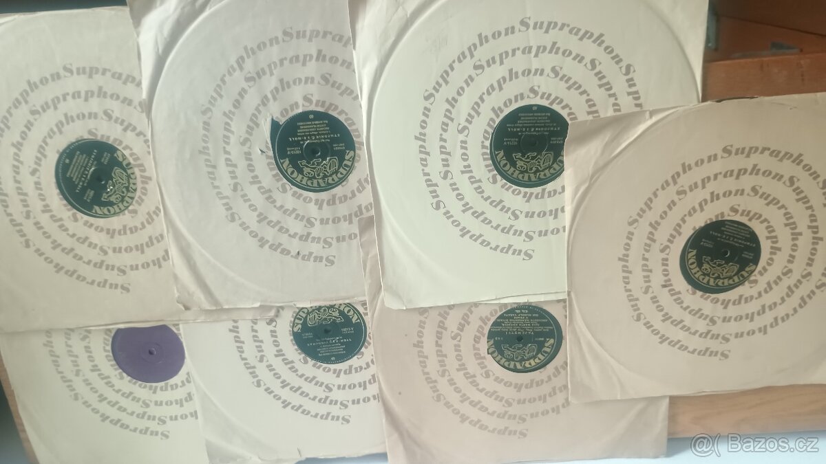 Šelakové gramofonové desky cca 500ks - 14