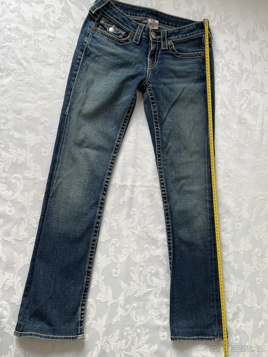 True Religion - dáms. džíny USA, vysoká PC - vel. 28 - 14