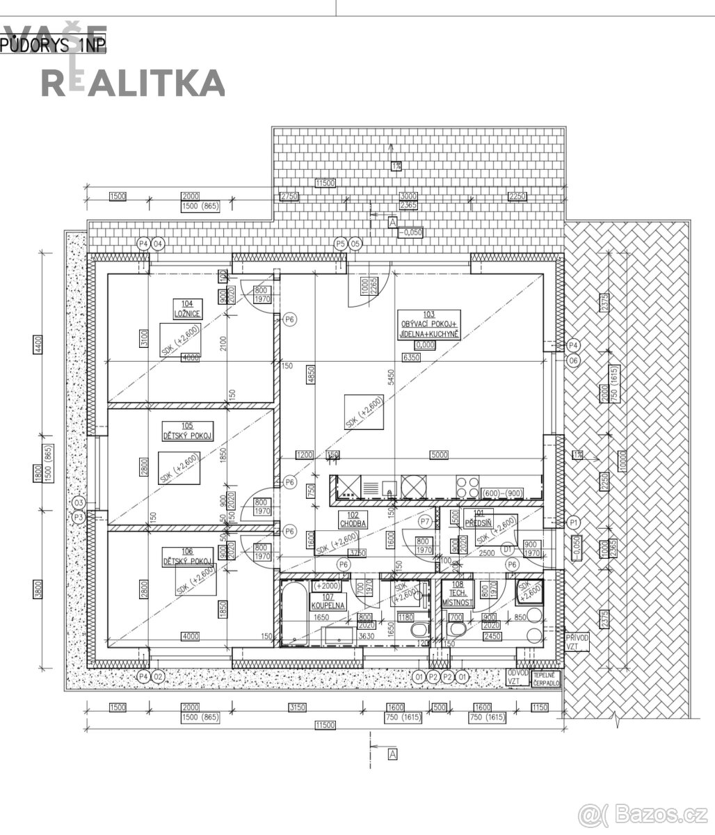 Prodej domu na klíč, 1156 m2, Bělotín - 14