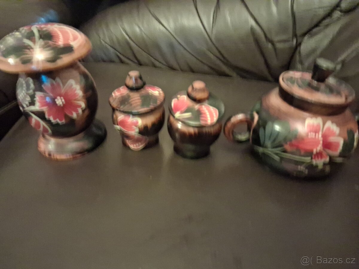 Dřevěná souprava ruční práce - 14