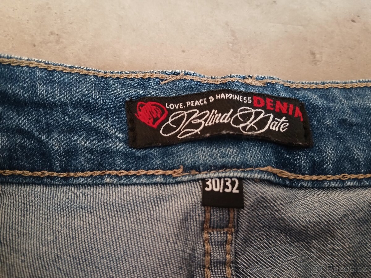 Pružné dámské džíny Blind Date vel.30/32 - 14