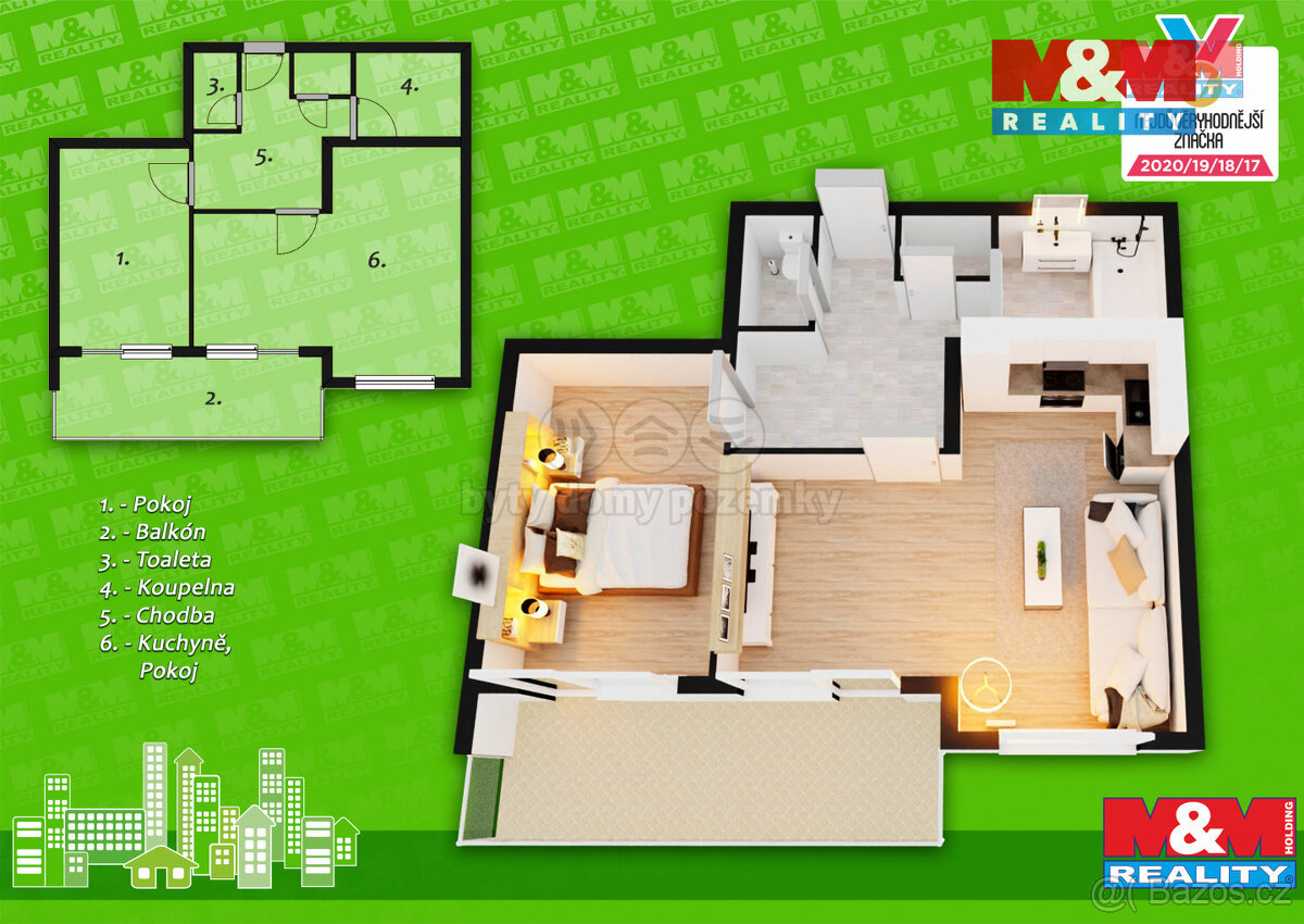 Prodej bytu 2+kk, 64 m², Prkenný Důl, Žacléř - 14