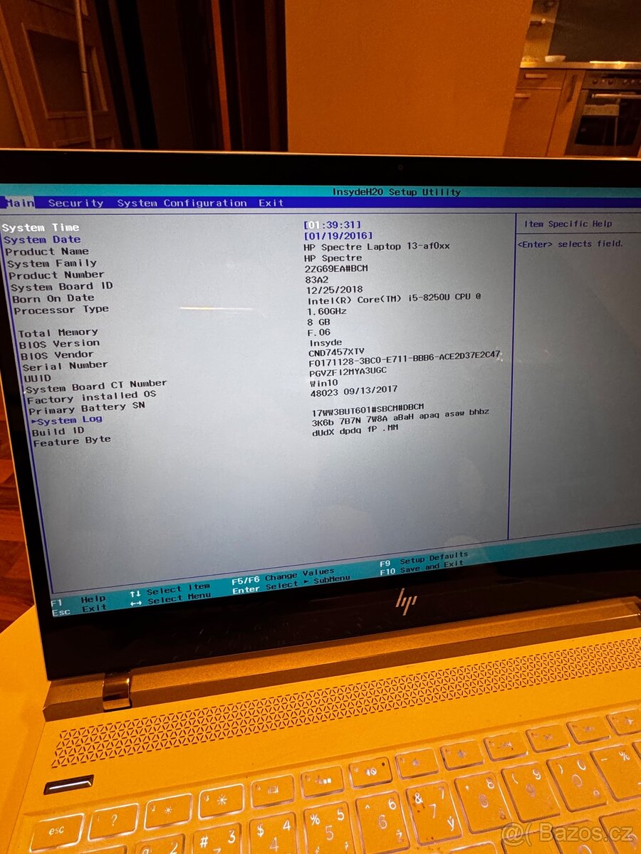 HP Spectre Laptop 13” - 14