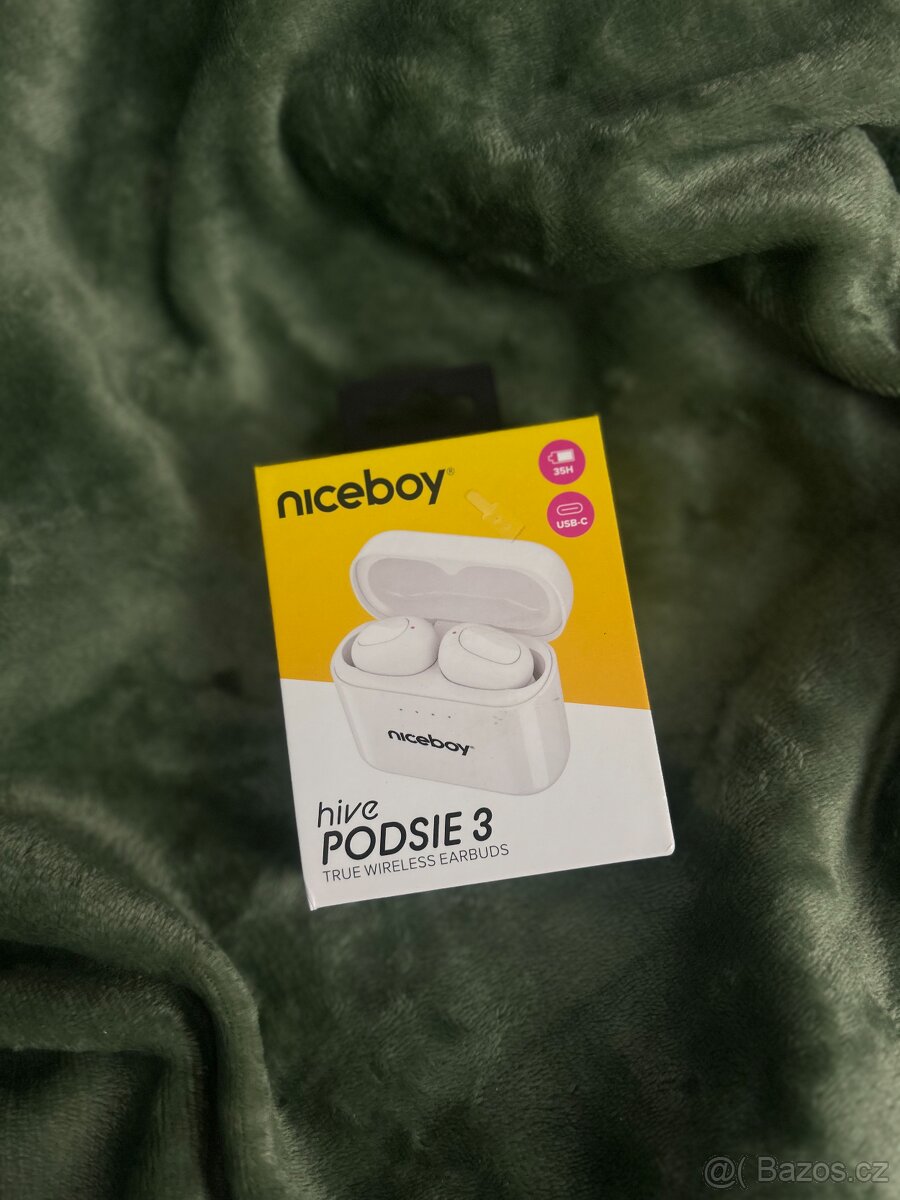 Niceboy Hive Podsie 3 true wireless - nepoužitá, NEW - 14