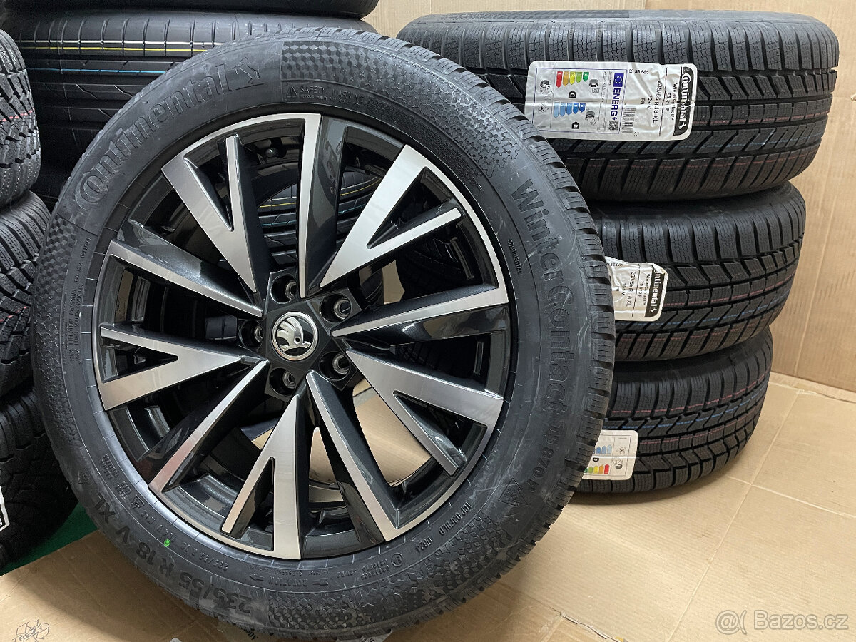 KODIAQ II R18 NOVÁ ZIMNÍ SADA GIGARO 235/55/18 104V DOT2024 - 14