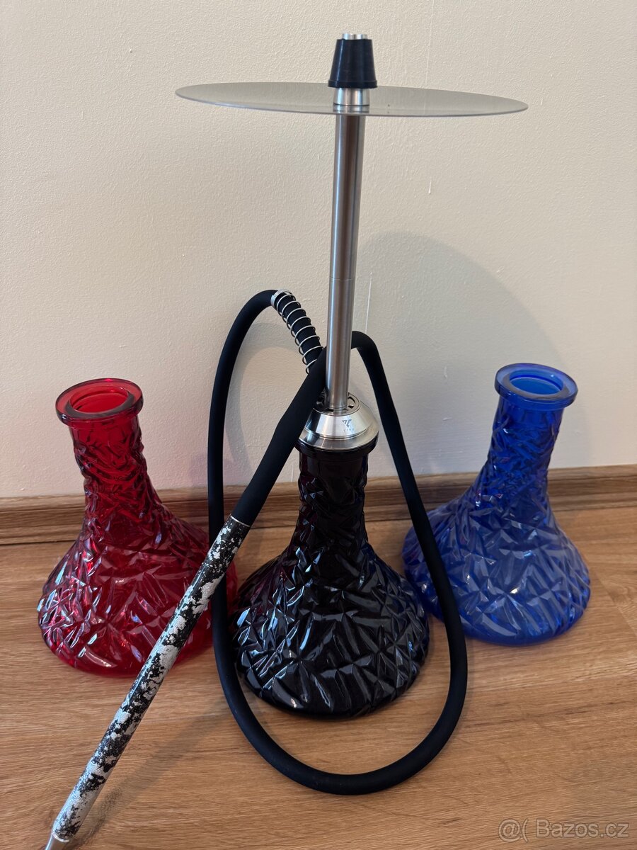 Prémiová vodní dýmka Vyro – Versa Silver, nová - 14