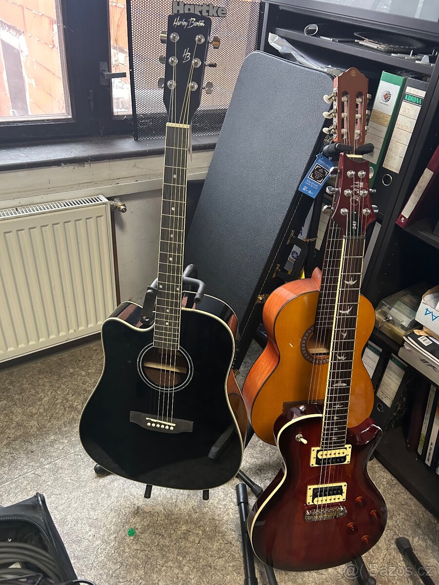 Hagstrom Super Viking a Epiphone Casino - 14