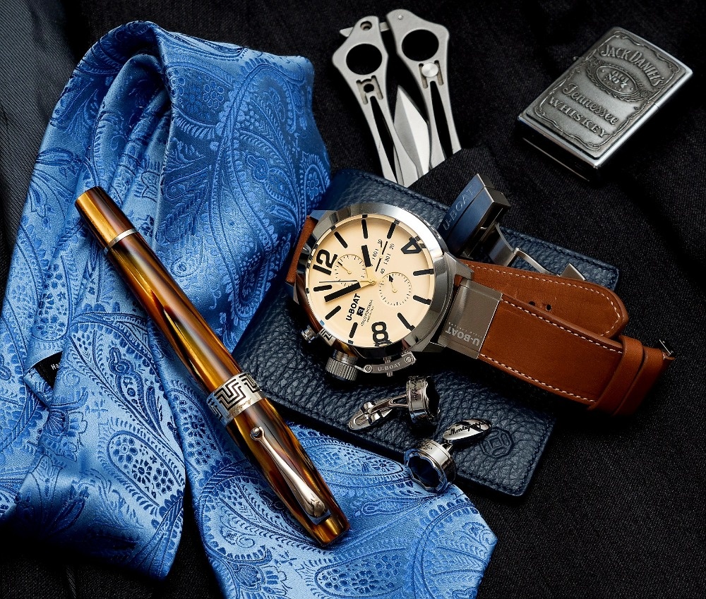 U-Boat, model Classico Chronograph, originál hodinky - 14