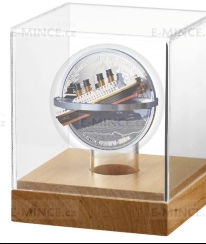 Stříbrná mince Titanic - 14