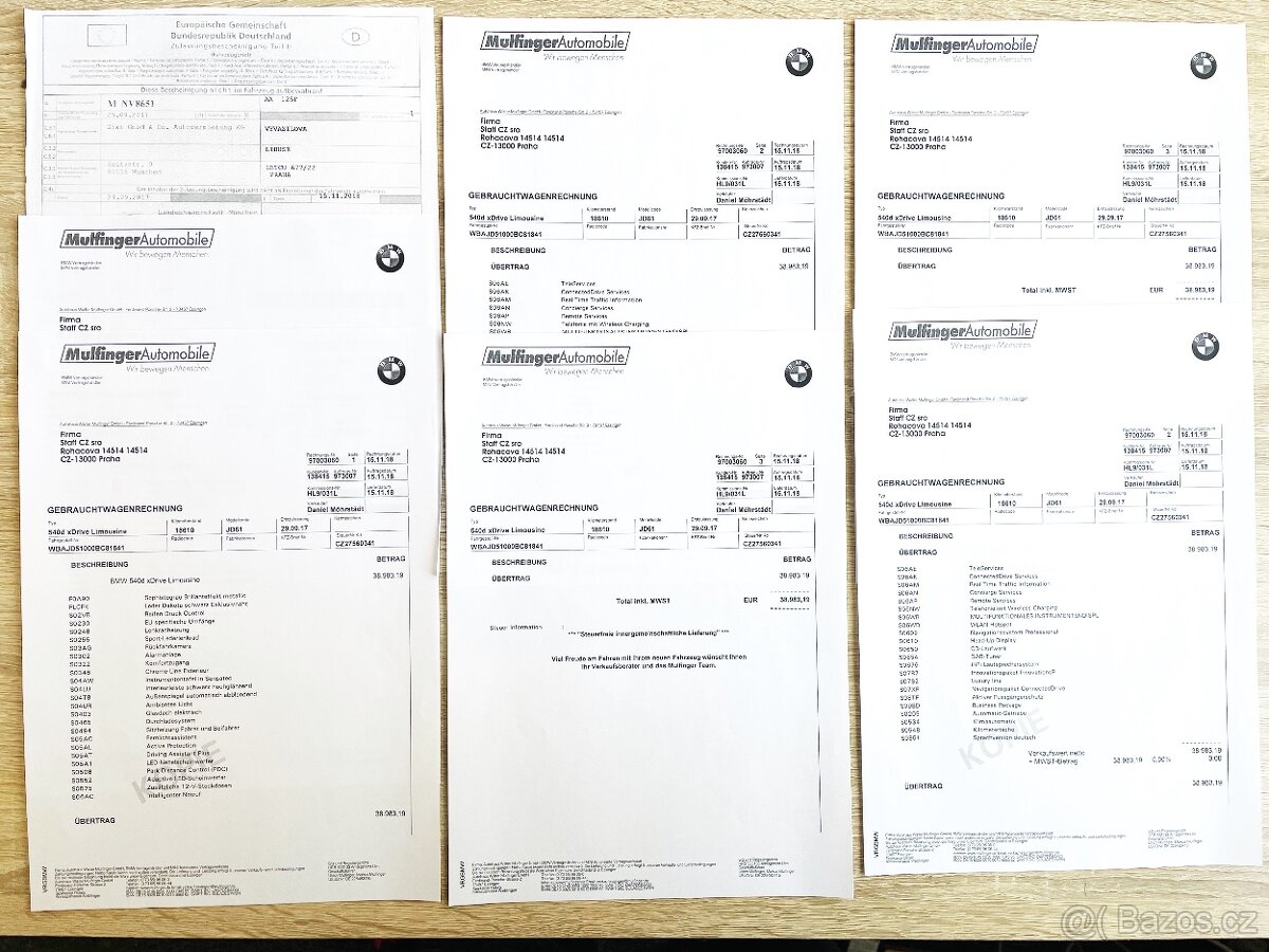 BMW G30 540DXdrive 235KW LUXURY LINE 1.MAJ DPH TOP - 14