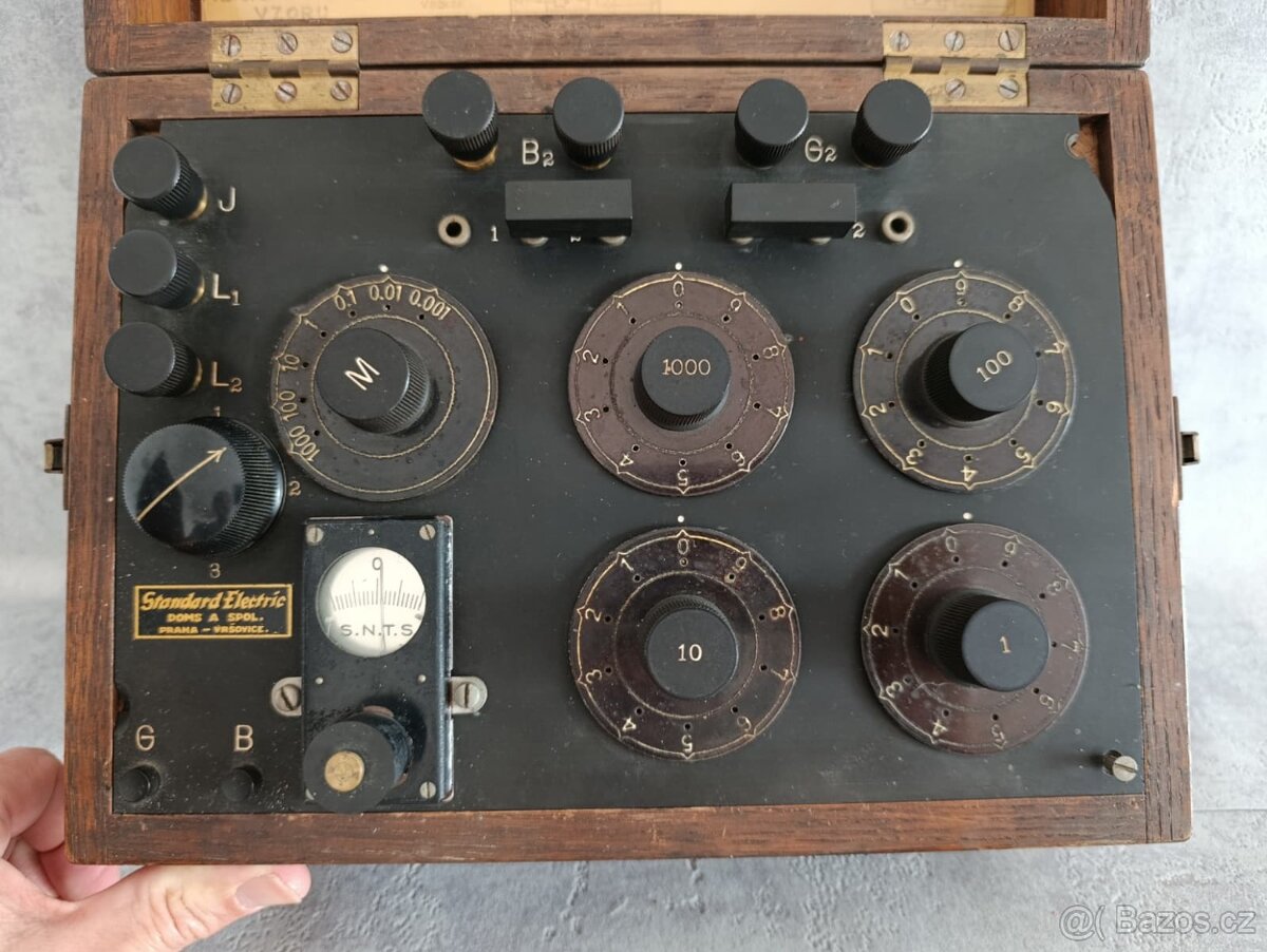 Měřící Můstek Vzoru 1808 》Standard Electric Praha Vršovice - 14